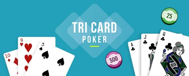 Find out how to play Tri-Card Poker online