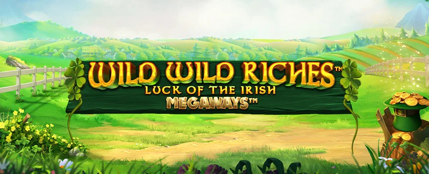 See if you have the luck of the Irish by playing the Wild Wild Riches Megaways online slot game.