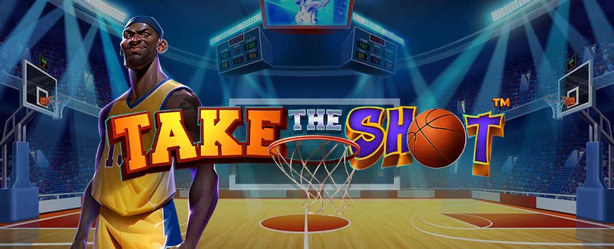 Hit the courts in the virtual game in Take the Shot and become a basketball legend as you take your team to the championship with Roaming Wilds and Free Spins.