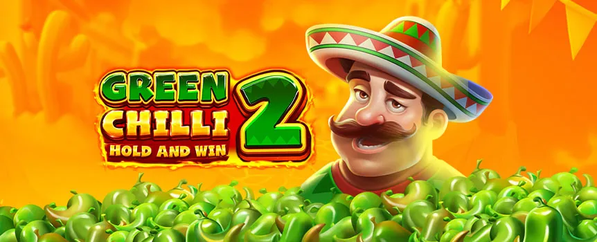 Take a trip to Mexico in Green Chilli 2 and experience a real fiesta. Play at Joe Fortune and collect as many red hot chillis as possible to unlock the 5,000x max prize! 